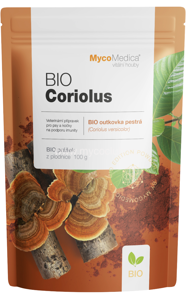 MycoMedica Coriolus prášek BIO 100 g