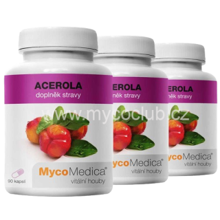 MycoMedica Acerola 90 caps, 3-pack
